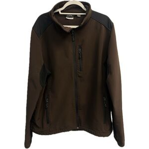 Black Diamond French Roast Soft Shell Insulated Full Zip Ski Jacket Size…